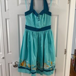 Disney Parks Teal Women’s Halter Dress